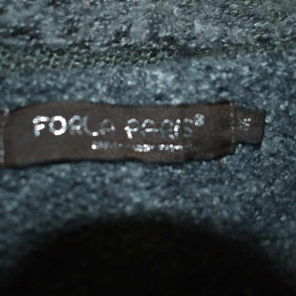 SOLD 🦋 FORLA PARIS Wrap Knit Cardigan Sweater - Picture 4 of 16